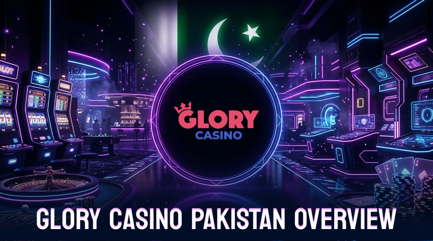 Glory casino website overview for players from Pakistan